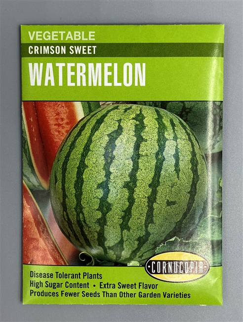Cornucopia Crimson Sweet Watermelon Seeds