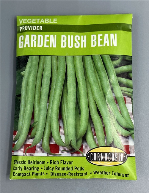 Cornucopia Provider Garden Bush Bean