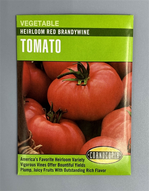 Cornucopia Heirloom Red Brandywine Tomato Seeds