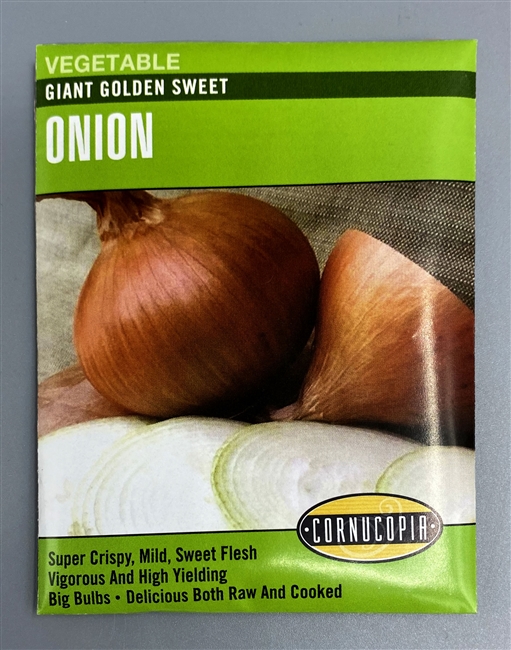 Cornucopia Giant Golden Sweet Onion Seeds