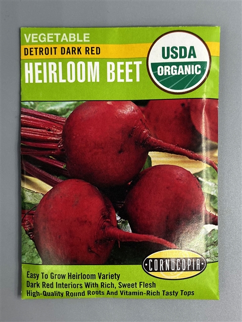 Cornucopia Organic Detroit Dark Red Heirloom Beet