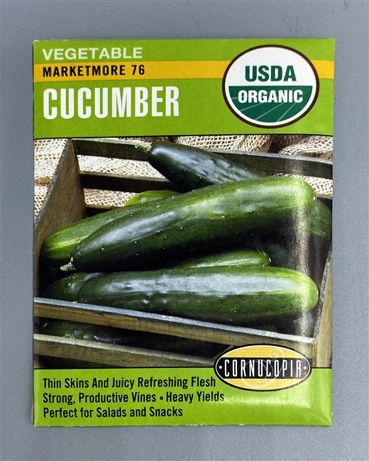 Cornucopia Organic Marketmore 76 Cucumber