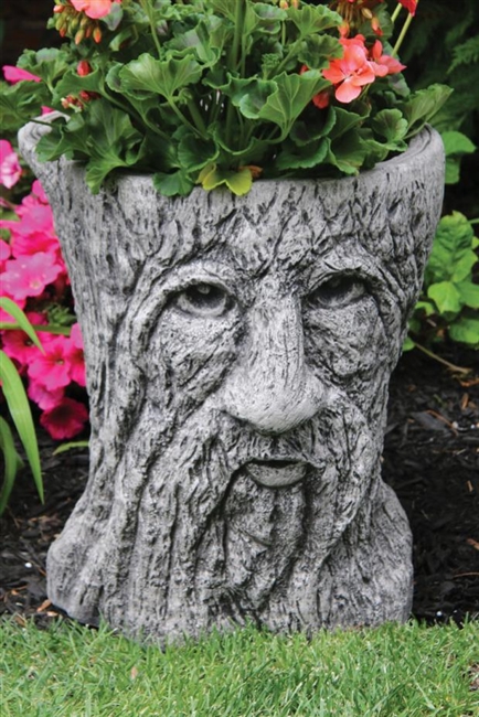 Massarelli Tree Stump Face Planter, 18"