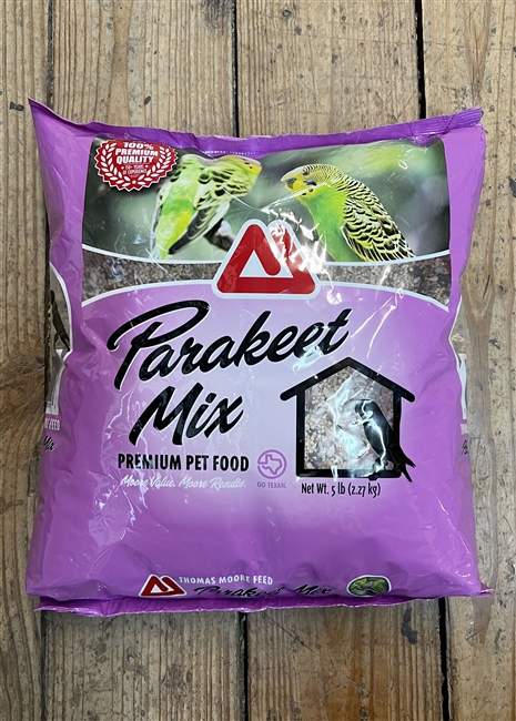 Thomas Moore Parakeet Mix, 5 LB