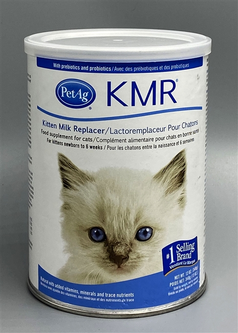 PetAg KMR Kitten Milk Replacer Powder, 12-oz can