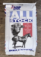 Lone Star 12% Pelleted All Stock Horse & Cattle Feed, 50-lb