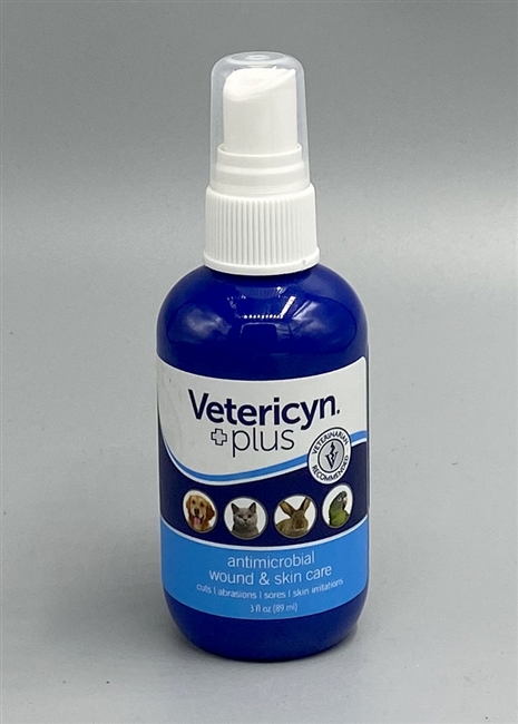 Vetericyn Plus All Animal Wound & Skin Care Treatment, 3-oz