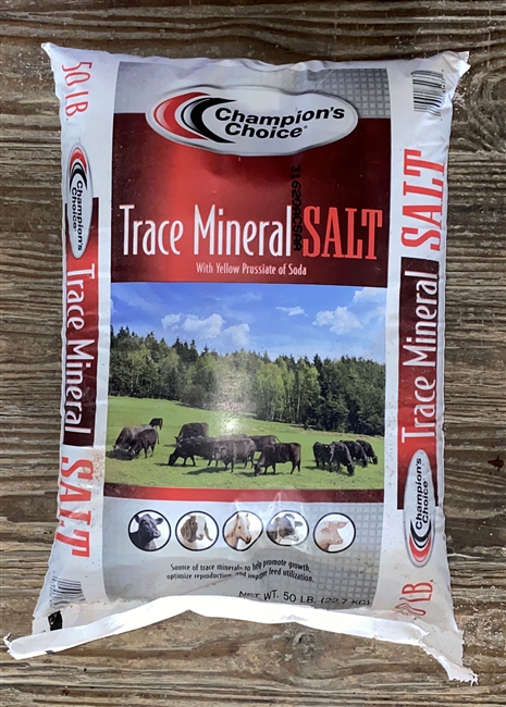 Trace Mineral Salt Bag 50#