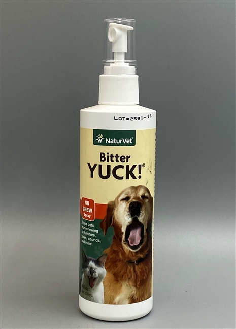 NaturVet Bitter YUCK! No Chew Spray 8 fl oz