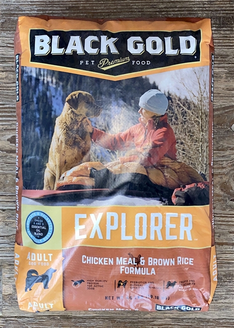 Black Gold Chicken/Rice Dog Food 40#