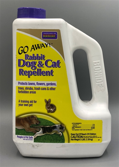 Bonide Go Away Rabbit, Dog & Cat Repellent 3 lb