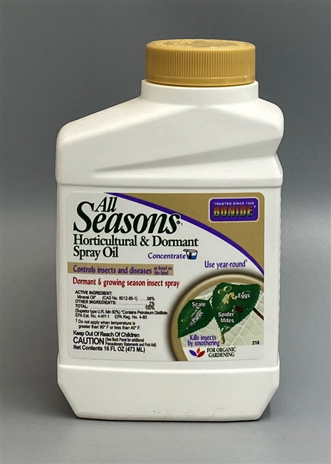 Bonide All Seasons Horticultural & Dormant Spray Oil Concentrate 16 oz