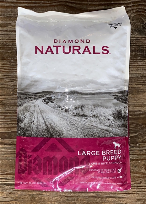 Diamond Naturals Large Breed Puppy Formula Dry Dog Food, 20-lb bag