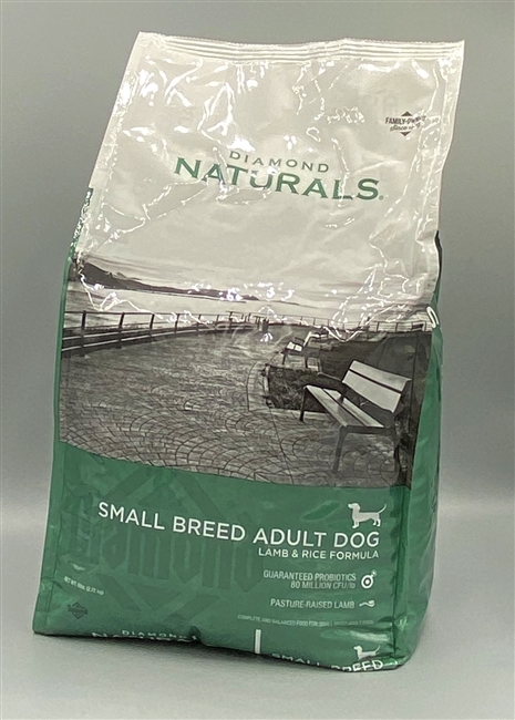 Diamond Naturals Small Breed Adult Lamb & Rice Formula Dry Dog Food, 6-lb bag