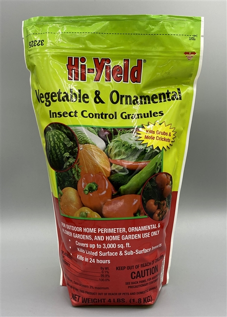 Hi-Yield Vegetable & Ornamental Insect Control Granules 4lb