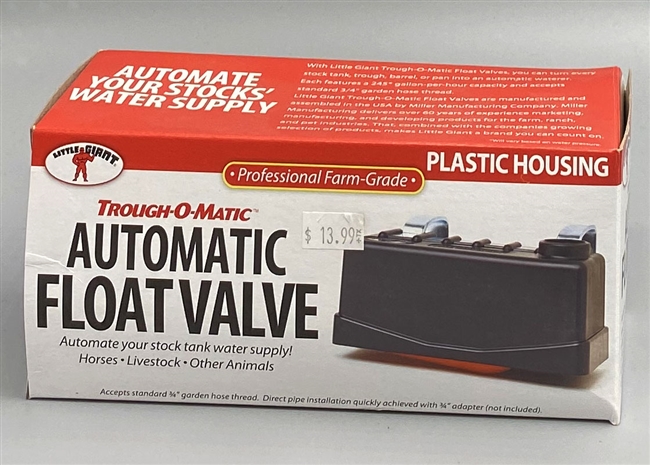 Miller Little Giant Plastic Trough-O-Matic Automatic Float Valve