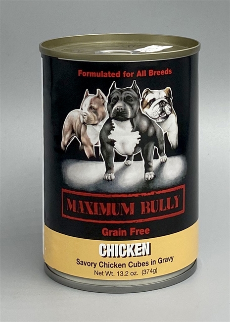 Maximum Bully Chicken and Gravy 13.2oz can