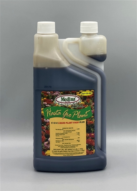 Medina Hasta Gro plant fertilizer 1QT Concentrate