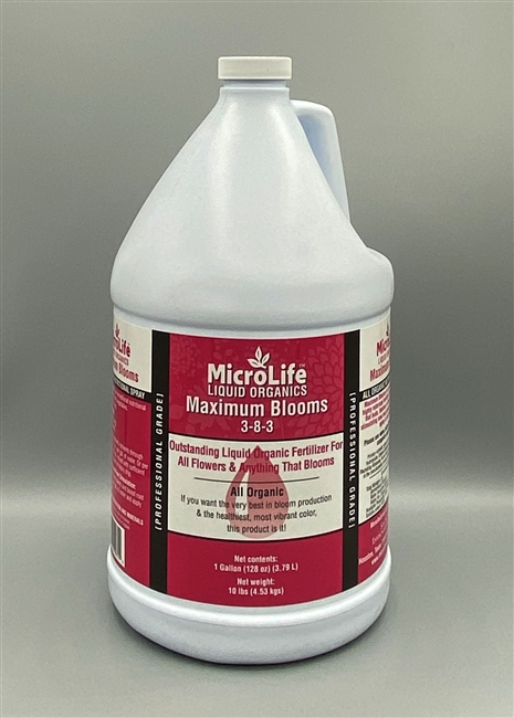 Microlife Maximum Blooms 3-8-3 Liquid Fertilizer Gallon