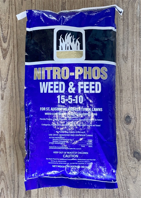 Nitro-Phos Weed & Feed 15-5-10 w/ Atrazine 40lb