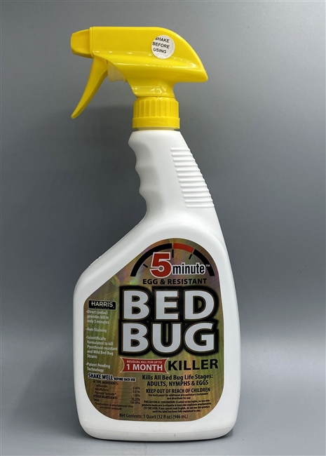 Harris 5 Minute Bed Bug Killer RTS 32 oz