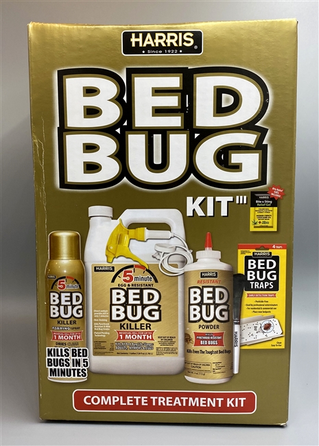 Harris 5 Minute Gold Bed Bug Kit