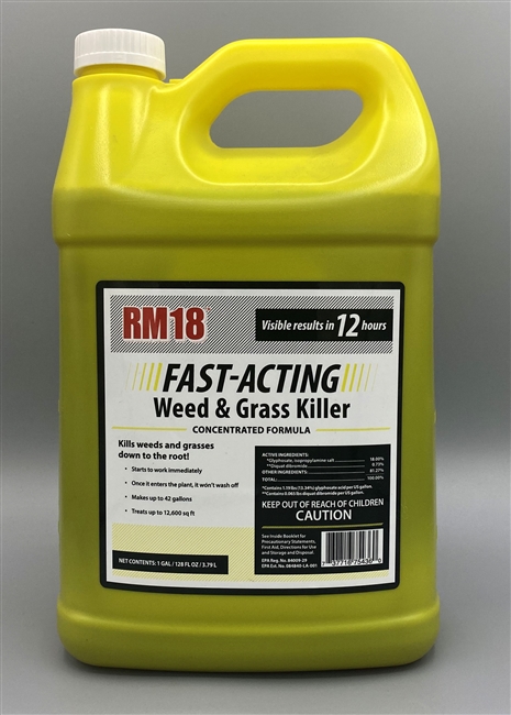 RM-18 Fast Acting Weed & Grass Killer 1 Gal