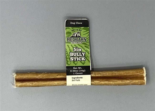 Redbarn Bully Stick 5" Dog Treat