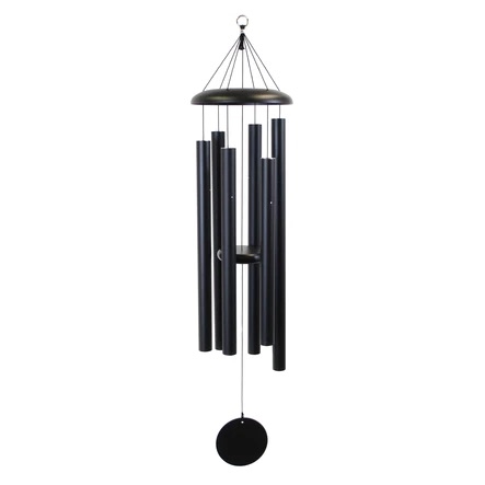 Corinthian Bells Wind Chime 50" Black