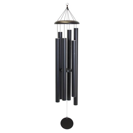 Corinthian Bells Wind Chime 65" Black