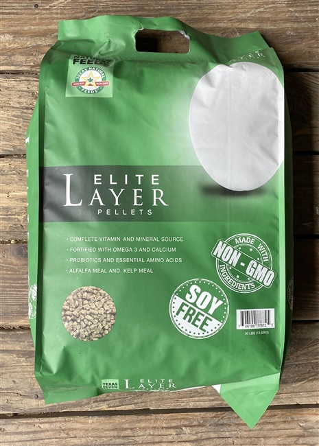 Texas Natural Elite Layer Pellet 30#