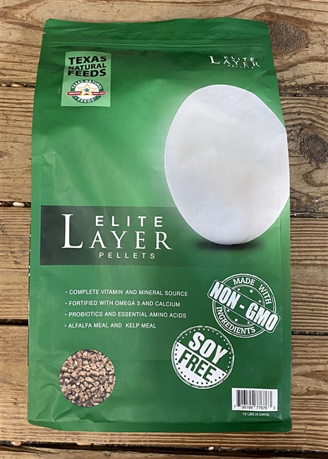 Texas Natural Elite Layer Pellet 10#