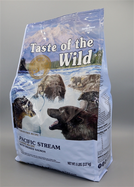 Taste of the Wild Pacific Stream Grain-Free Dry Dog Food 5lb