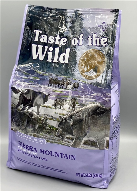 Taste of the Wild Sierra Mountain Grain-Free Dry Dog Food 5lb