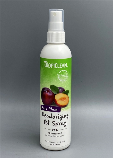 TropiClean, Pure Plum, Deodorizing Pet Spray 8 fl oz