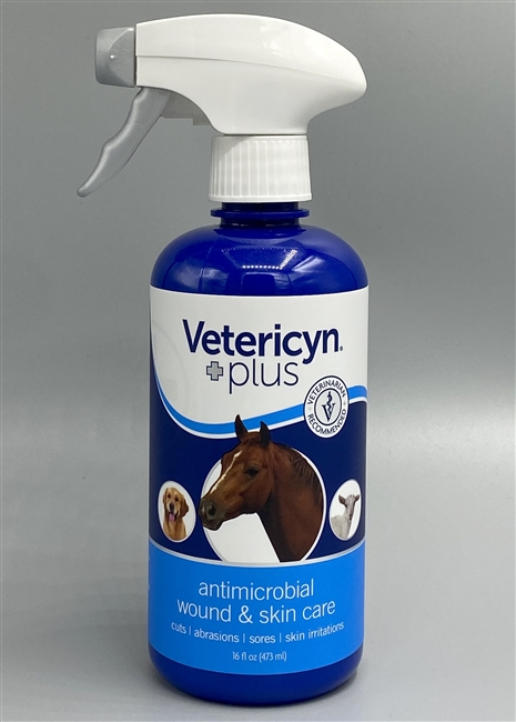 Vetericyn Plus Wound & Skin Care Spray for Pets, 16-oz