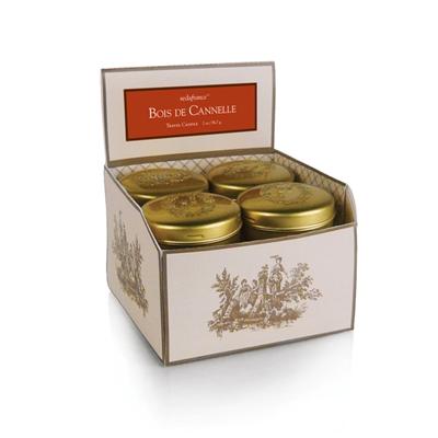 Bois de Cannelle Classic Toile Single Travel Tin (Case of 12)