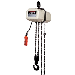 JET 111500, 1 Ton 1Ph 15' Lift Prewired 1SS-1C-15