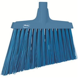 Vikan 2914, Vikan Angle Cut Broom The angled design of this broom makes it easy to reach into narrow spaces between equipment