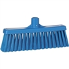 Vikan 3166, Vikan Broom- Straight Neck Medium 12" This fully color-coded straight neck floor broom is designed to gather particles such as paper, vegetables, fish.