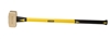 ABC Hammers, Inc.-10 lb. Brass Hammer with 33" Fiberglass Handle