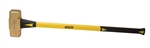 ABC Hammers, Inc.-14 lb. Brass Hammer with 33" Fiberglass Handle