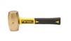 ABC Hammers, Inc.-4 lb. Brass Hammer with 8" Fiberglass Handle