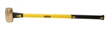 ABC Hammers, Inc.-8 lb. Brass Hammer with 33" Fiberglass Handle