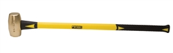 ABC Hammers, Inc.-8 lb. Brass Hammer with 33" Fiberglass Handle