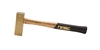 ABC Hammers, Inc.-2.5 lb. Brass Hammer with 12" Wood Handle