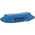 Vikan 3892, Vikan Hand Scrub Brush- Angled, Stiff This large hand scrub brush with flared bristles enables you to clean tables, chopping boards, buckets, large bowls and other equipment.