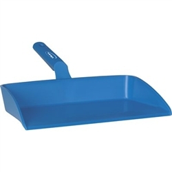 Vikan 5660, Vikan Dust Pan This hygienic dustpan has a sharp edge so food particles are efficiently brushed into it.