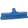 Vikan 7060, Vikan Deck Scrub - 3X12 Stiff This floor scrubbing broom has firm bristles. The bristle length is perfect for scrubbing all types of floors; epoxy, tiles, cement, etc.