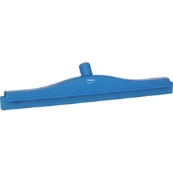 Vikan 7713, Vikan Double Blade Ultra Hygiene Squeegee 20" The double-blade non-porous rubber design of this squeegee is effective in removing water from all types of floors; tiles, epoxy, cement.